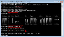 DiskPart Command