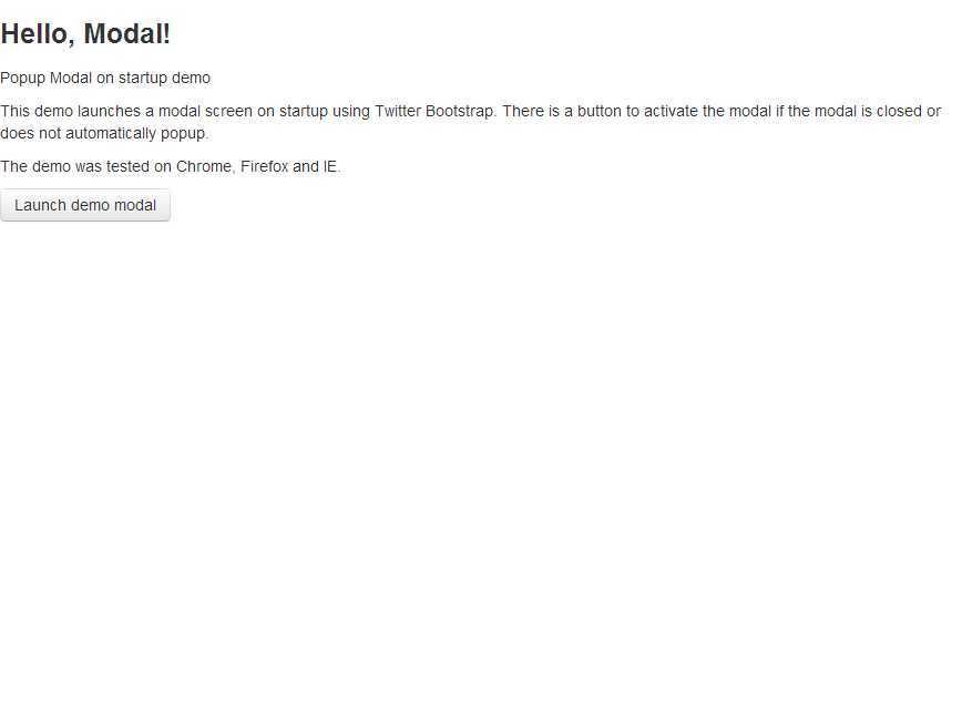Twitter Bootstrap Modal Closed